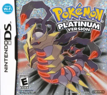 Pokemon - Platinum Version (USA) (Rev 1) box cover front